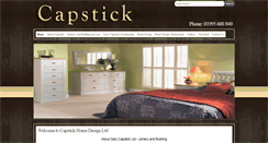 Desktop Screenshot of capstick.co.uk